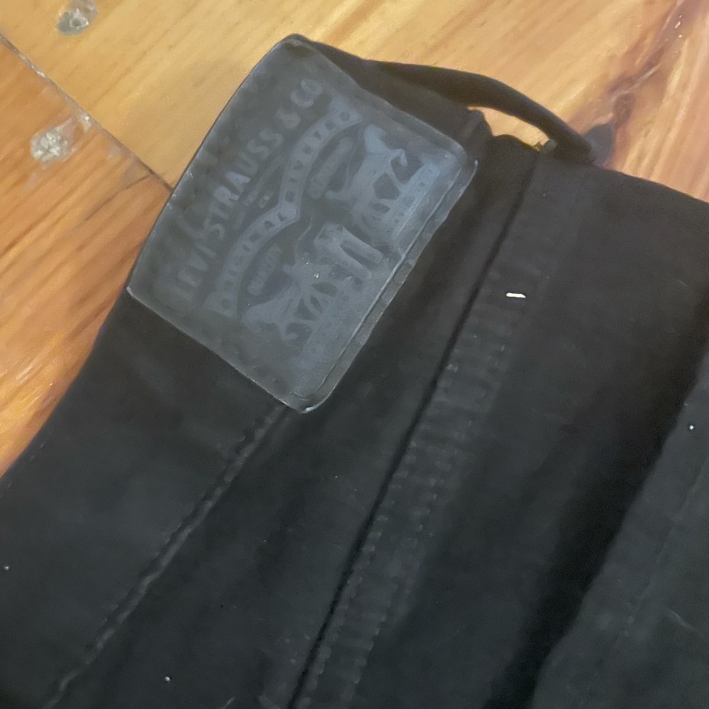 Levis Skinny Jeans Black